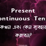 Present Continuous Tense